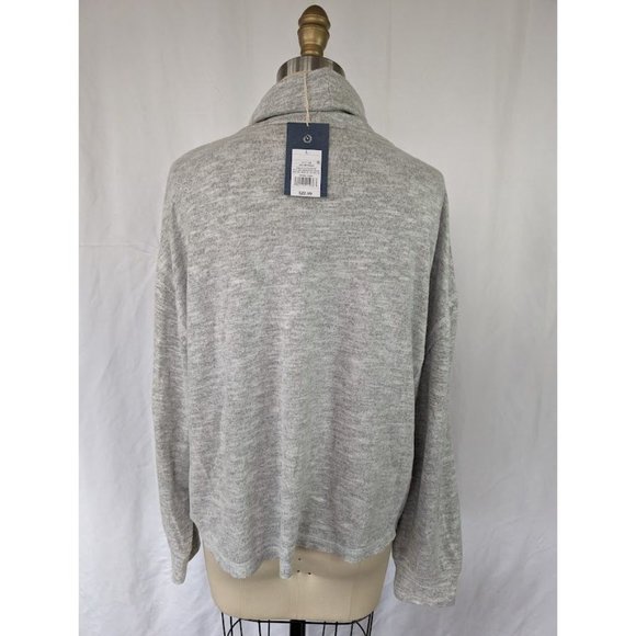Women's Universal Thread Long Sleeve Cropped Turtleneck Sweater Size Large NEW - Picture 3 of 4